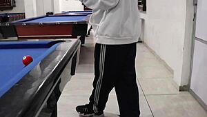 I fucked my Latina stepsister on the billiard table while she was taking lessons from me, but I messed up the words.