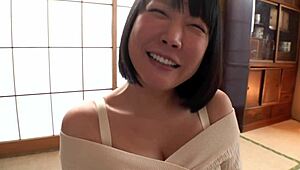 Beautiful Busty Japanese Milf Seduction