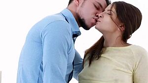 Klara and her kinky lover reach orgasm in doggy style