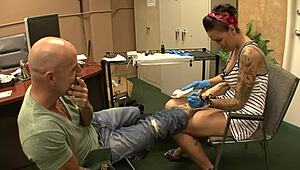 Watch me fuck this tattooed MILF Emily Parker hard