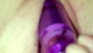 Crystal Plays With Her Vibrator While Jamer Licks Her Ass