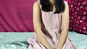 desi cute village girl fucked by her step father hardly with hindi audio