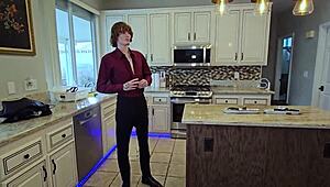 young blonde teen spikey dee blows monster cock then takes anal fucking