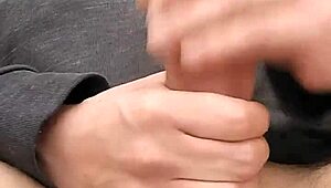 户外撸大屌巨量射精