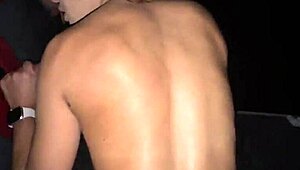 Gloryhole cuckold divides wife in swing!