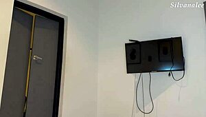 I shove two big cocks into busty milf Silvana Lee as horny yoga teacher