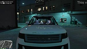 Getting a prostitute hooker service in gta 5 car ride