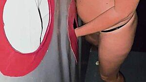 old brazilian housewife loose in group swing house sp!