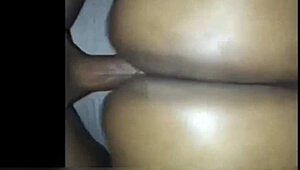 i met this ebony bbw granny and my monster cock stretched her big ass in anal fucking part 2