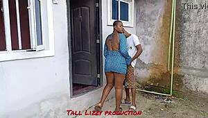 I enjoyed intimate moments with my neighbors on a rainy day outdoors