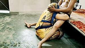 i fuked the indian desi maid, big tits bouncing in doggystyle pussy fucking