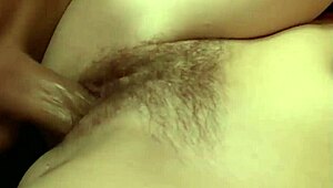Marie Mycray's Hairy Pussy Squirts During Rough Fucking