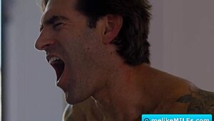 busty blonde milf suck huge dick and swallow it deep down her throat paris white ken feels