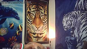 behind scenes brunette maxxx loadz pounding asian pussy