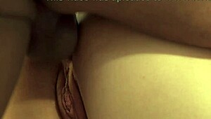 Blonde student bends over for big black cock in interracial ass play