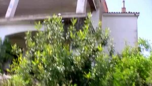 Black Milf Mother-In-Law Riding Big Cock In Outdoor Anal Assfucking Scene