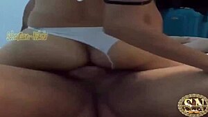 i bust my girlfriend's big ass after party, fuckin her sexy latina body with cumshot.