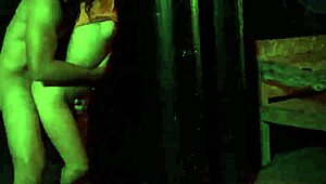 fresh teen amateur squirts under extreme bdsm domination, her small tits wet.