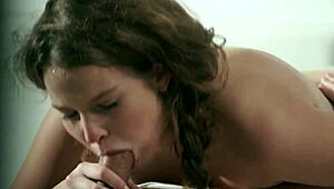 Young European Sucks Cock In Sixty-Nine Pose