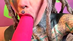 German Babe Teases With Dirty Talk Solo Masturbation