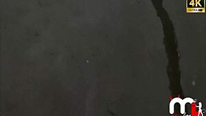 While My Husband Washed The Car I Went To The Gas Station Convenience Store Met A Cute Guy And Fucked In The Bathroom!