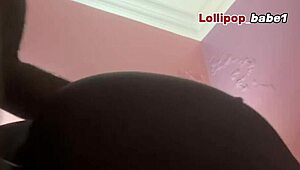 Amateur babe gets fucked doggystyle in homemade video, bent over with wet pussy creampie and dirty talk orgasm