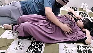 indian muslim bhabhi in hijab hot sex with husband 😈