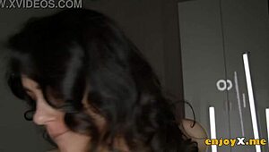 Dark-haired rectal queen valentina gets a ginormous hard-on in her taut pink pucker - utter hd porn