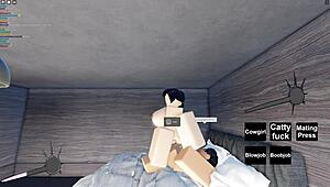 That slutty Roblox girl gets fucked hard 😏