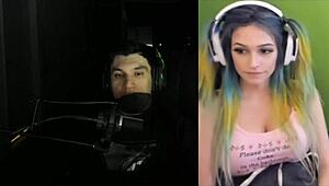 Joycgee and Trainwrecks host live webcam show. It's full of exciting content