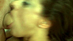 I am fucking this big tits latina mom in stockings and lingerie on the bed.