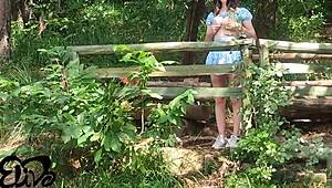 Oils Up Boyfriend's Big Caucasian Cock