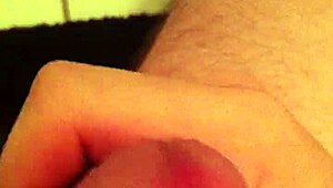 i'm wanking in the toilet, but it's so hard to focus with all this cum building up!