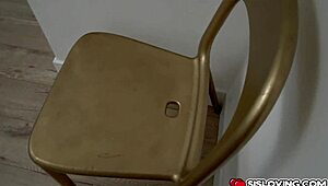 Stepbrother wants to fuck his stepsister inside her bedroom