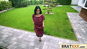 Fiery flamenco dance leads to hardcore sex with brunette teen