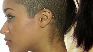 Nuru Massage - Tattooed Ebony Babe Has Angry Sex After She Discovers Her Boyfriend Is Married