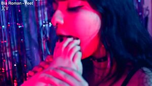 Small feet tickling submission domination