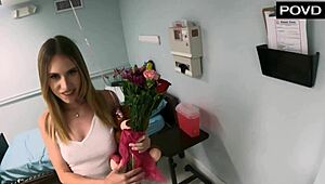 Anya Uses Her Pussy To Help Kyle With The Pressure In His Cock!