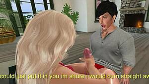 stepson explores panties in this fifth episode.