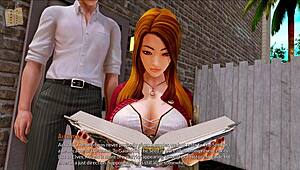 exploring harem hotel in game episode 341