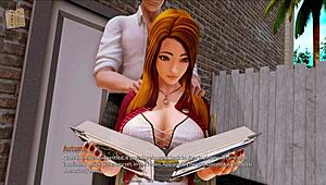 exploring harem hotel in game episode 341