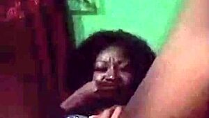 horny teen 18+ destroys pussy in dark