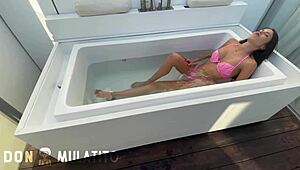 step-sister sucks my dick to keep a secret