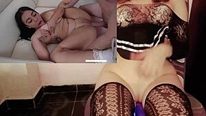 i'm so horny watching this latina teen masturbate with big tits