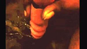 Watch as she squirts gushily with her favorite toy