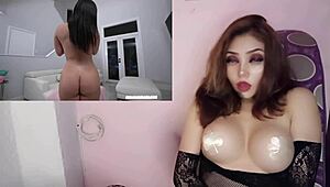 i'm so horny watching this latina teen masturbate with big tits