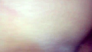 Gozando no cuzinho while bent over in doggystyle