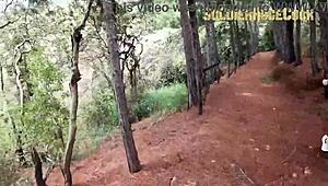 Yenifer, let me fuck your tight pussy bareback in the forest.