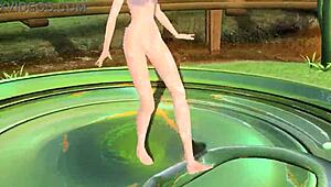 Kagamine Rin Popipo Project Diva nude mod, fully nude and amazing 😍