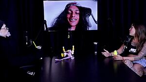 巴西色情试镜7：Flor de Damiana和奶奶Moai淫荡访谈